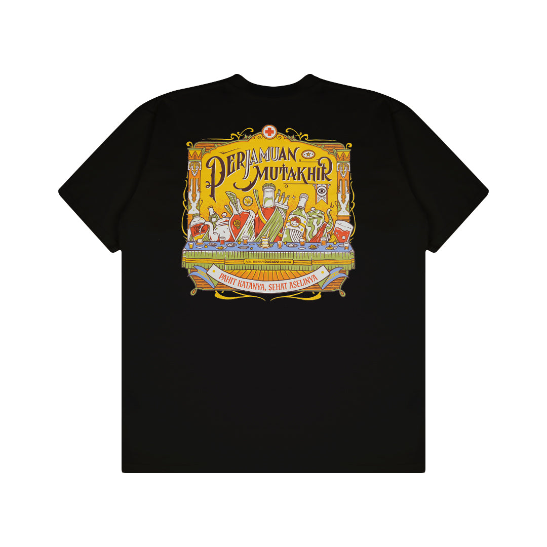 Dagadu T-shirt Regular Perjamuan Terakhir - Kaos Unisex