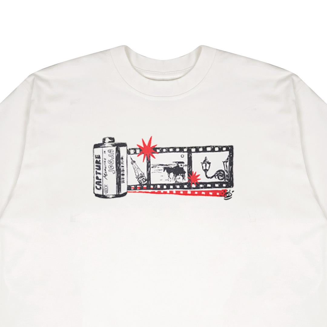 Dagadu T-Shirt Long Sleeve Capture Memories | Kaos Lengan Panjang Pria Wanita | Cotton Combed