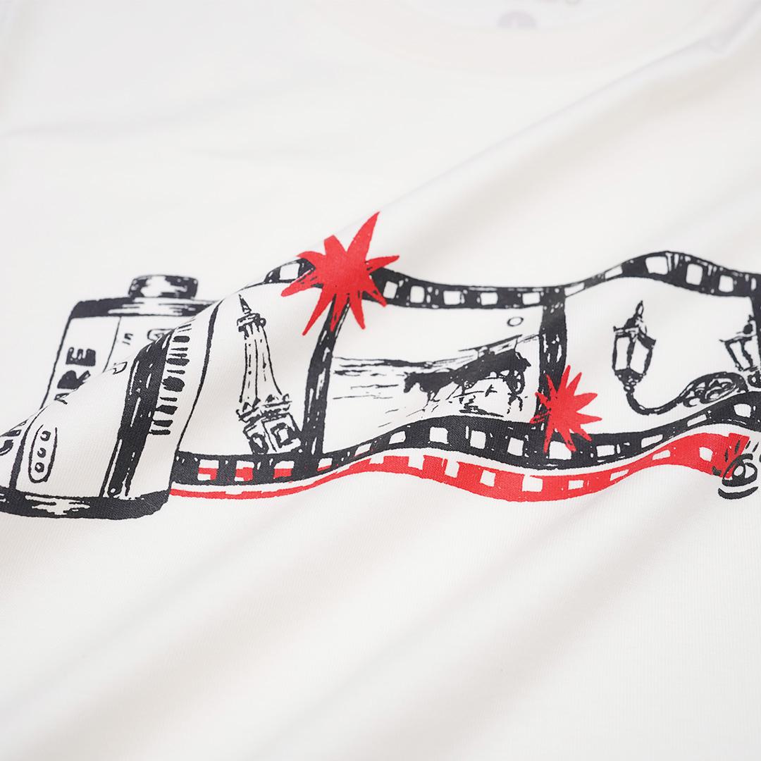 Dagadu T-Shirt Long Sleeve Capture Memories | Kaos Lengan Panjang Pria Wanita | Cotton Combed