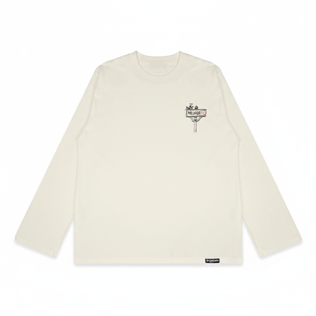 Dagadu T-Shirt Long Sleeve Roromantis - Kaos Unisex