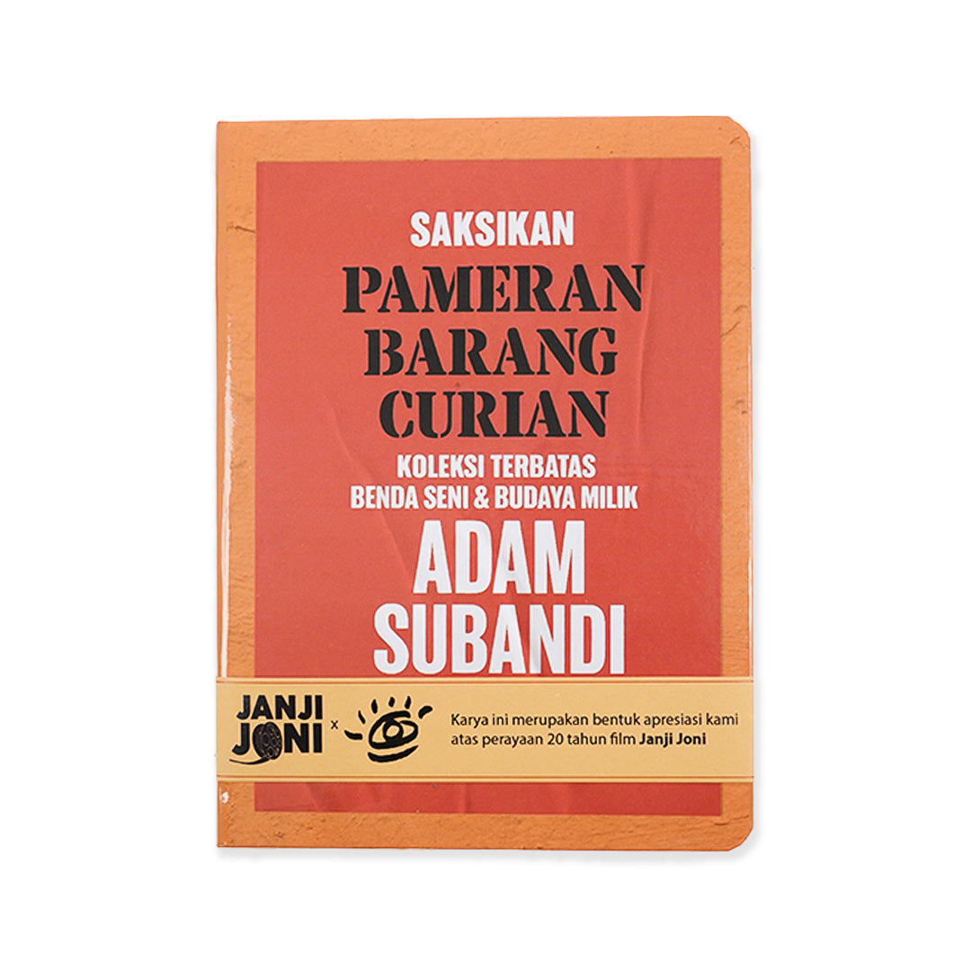 Sketchbook Merch Janji Joni X Dagadu